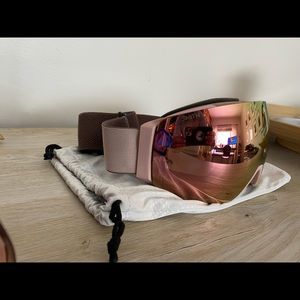 Smith goggles rose pink IO mag